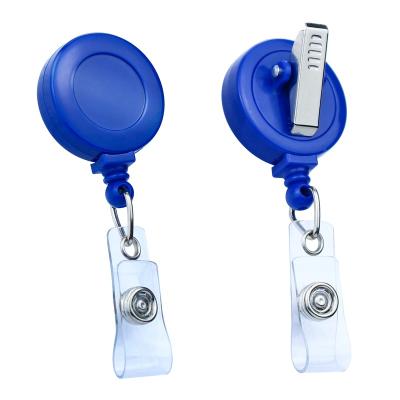 China ID Card Badge Holding 50 Pcs High Quality Retractable Badge Reel For Card Holder Nurse Accessory Key Chain Clips Work Dotctor Name Tag Office Instruments for sale