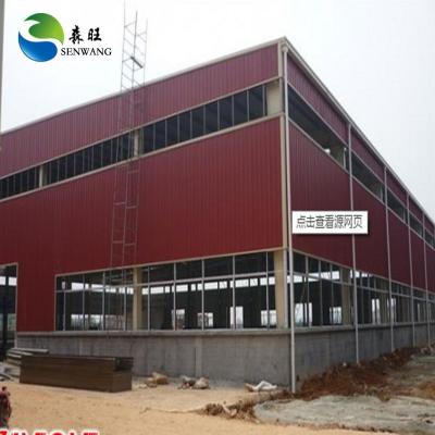 China Good Quality Qingdao Steel Structure Industrial Workshop Metal Building Construction Of Steel Structure for sale