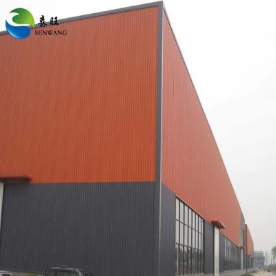 China Modern Prefab Warehouse Steel Structure Building Construction Steel Structure Warehouse for sale