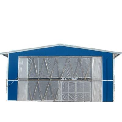 China Steel workshop low cost chicken sheep pig cow farm shed customized steel structure poultry shed for sale