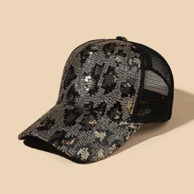 China Fashionable and unique women's rhinestone baseball cap shiny baseball cap COMMON shiny baseball cap products for sale