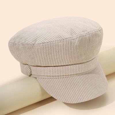 China COMMON British Style Hat Fashion Basic Daily Women's Military Hat for sale