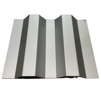 China Square Modern Decorative Profile 3D Wall Panel Curtain Wall Strip Deviation Dam Panel Aluminum Exterior Interior Interior for sale