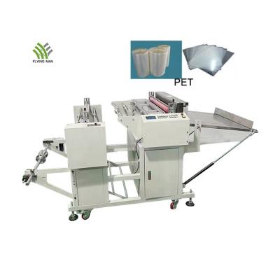 China Garment Shops FMHZ Series All-in-one Automatic Film Cross Cutting Machine PVC Film Slitter Roll to Sheet Cutting Machine for sale