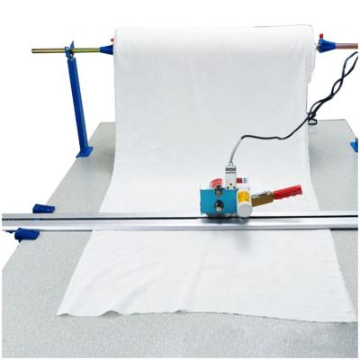 China Garment Shops Installation Support Electric Cloth End edge Cutter Apparel Fabric Roller blinds End Cutting Machine Fabric End Cutter for sale