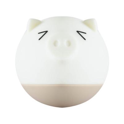 China Factory Direct Selling Cute Silicone Animal Baby Table Night Lights For Kids Room for sale