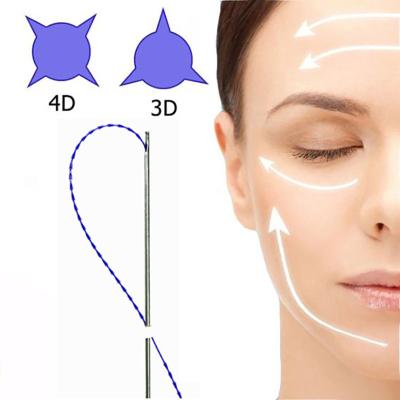 China China Supplier Safe And Reliable Anti Wrinkle V Line Anti Pdo Collagen 4d Tooth Wires Absorbable For Skin Rejuvenation for sale