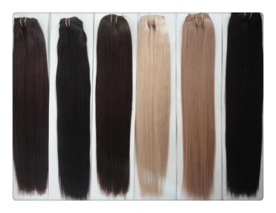 China 100% Straight Black Wave Color Hair Extension MOJO 100g Bundles Wholesale Silky Straight Brazilian Virgin Thick Hair End With For Women for sale