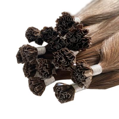 China MJMOJO Remy Ponytail Hair Pre Bonded Flat Hair Extension U V I Tip Micro Bead Hair Extension for sale