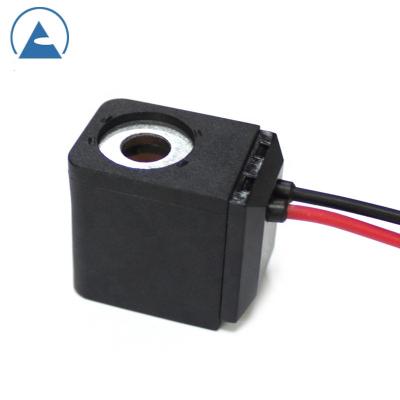 China Factory Supply Small Size Good Quality 24V Hot Salling DC Transl Customized Coil Copper Plastic Solenoid Valve Coils for sale