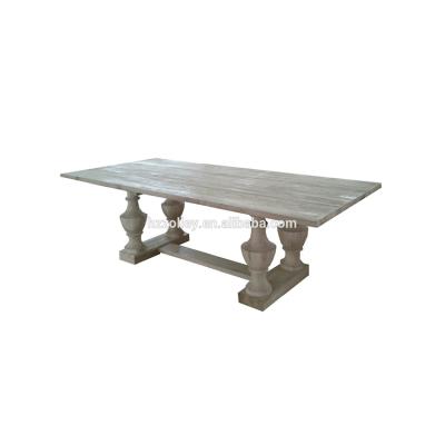 China Simple Design High Quality Solid Wood Factory Made Industrial Crank Table for sale