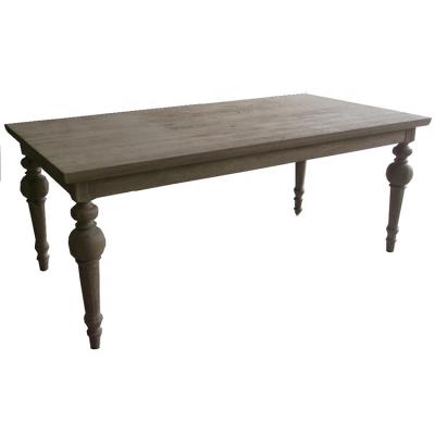 China American Hot-selling Solid Wood Solid Oak Rectangle Antique Dining Table for sale