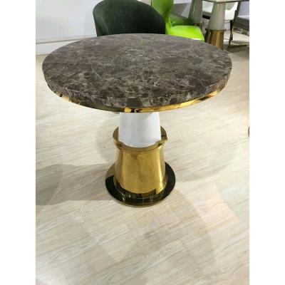 China Chesterfield SOFA Factory Sale Good Quality Customized Design Marble Top Dining Table for sale