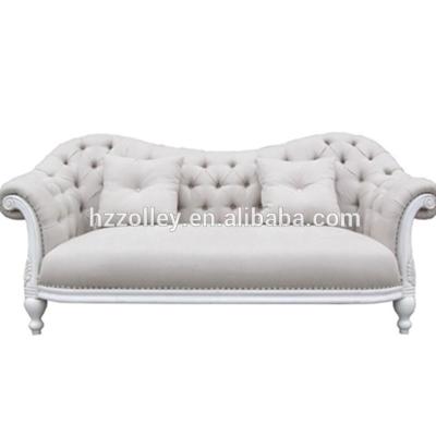 China Chesterfield SOFA Quality Assurance Three Seat French Style New Arrival Luxury Wooden Home Sofa for sale