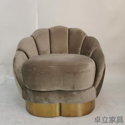 China French Stainless Steel Base with Wedding Events Lounger for sale