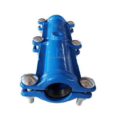 China Ductile 2021 Pipeline Leak Repair Waterworks Sand Casting Iron Pipe Repair Clamp for sale