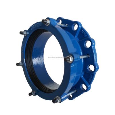 China Connection Pipeline Made In China Flange Adapter For PVC Pipe With Epoxy Coating for sale