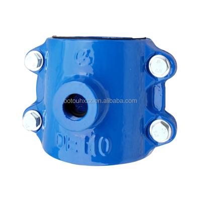 China Pipe Lines Connect Malleable Iron Saddle Clamp for sale