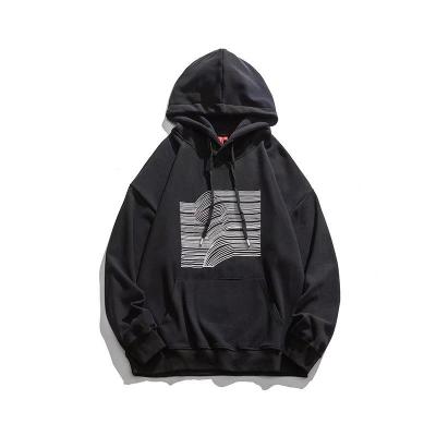 China Casual Anti-Wrinkle Customize Street Wear Loose Custom Oversized Ins Fashion Sweatshirts Printed Hoodie For Men for sale