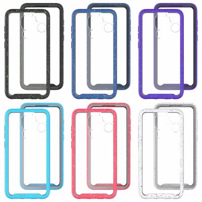 China New 2020 Wholesale Full Cover Best Selling 360 Cell Phone Case Cover Shockproof Acrylic Bumper For Xiaomi Redmi Note 9 for sale