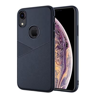 China Full Cover Glitter Top Selling PU Leather Cell Phone Case For iPhone X XR XS Max Back To Cover To Protect Case for sale