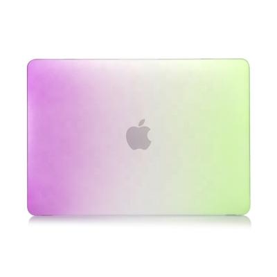 China Wholesale Rainbow Pattern Lovely Protector Cover Bag&case For Macbook Air Pro Laptop 13.3inch Protective Case Cover for sale