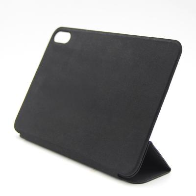 China Eco-friendly Smart Slim Magnetic Tablet PU Case Leather Triple Folio Cover iPad Mini 6 8.3 inch 2021 for sale