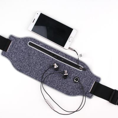 China Fashionable Water Proof Factory Price Sport Running Waterproof Mobile Phone Arm Bag With Earphone Holes for sale