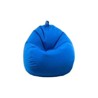 China Staple Fine Cotton Baby Bean Bag Chairs Living Room Spin Canvas Adult Chairs Covers Bean Bag Chair Sofa Lazy Cover for sale