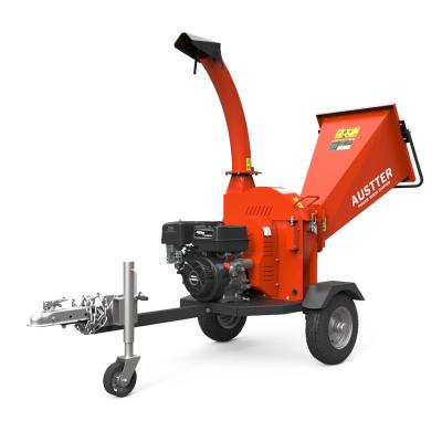 China Farms TUV Rhineland (MD/EMC/NOISE) CE Approved Gasoline Engine 15HP Disc Wood Chipper For Sale for sale