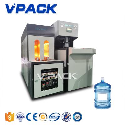 China Horizontal semi-automatic bottle blowing machine with stable and high precision 7075 aluminum mold cheap price factory stock supply for sale