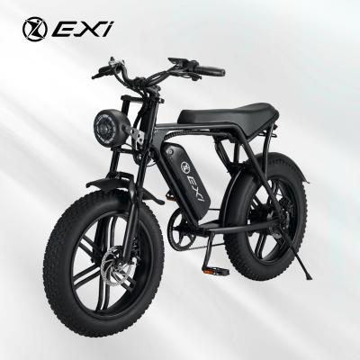 China 2023 Aluminum Alloy Top Rated Fat Tire 20Inch E-bike 48V 1000w Powerful Electric Bike for sale