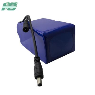 China 12v 18650 Lithium Battery Pack Ternary Rechargeable Type 500 Times Cycle Life for sale