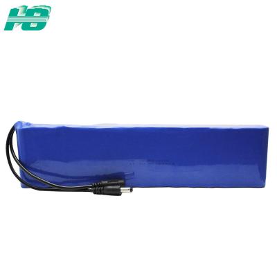 China 12v 18650 Lithium Battery Pack Custom Capacity Ternary Type 500 Times Cycle Life for sale