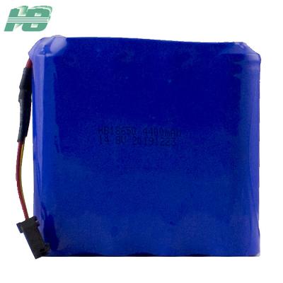 China 14.8v 18650 Lithium Battery Pack , Ternary 4400mAh Lithium Ion Battery for sale