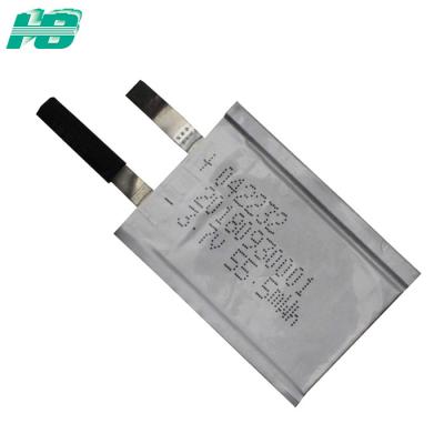 China 042232 Ultra Thin Lithium Battery 500 Times Cycle Life 1 Year Warranty for sale