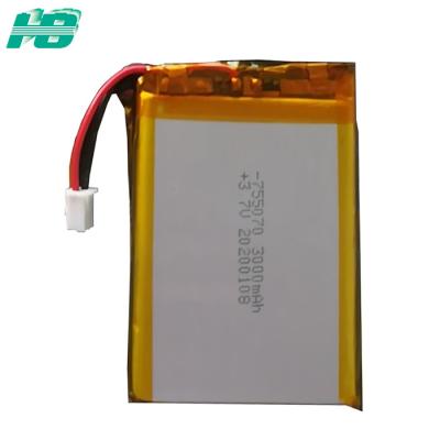 China 755070 3000Ah High Temperature Lithium Ion Battery Customized Size And Capacity for sale