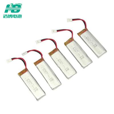 China 401545 batería resistente da alta temperatura de 80 ℃, batería de litio 250mah en venta