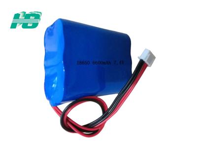 China Energy Saving Medical Battery Pack 7.4v 6600mAh Ecg Lithium Battery for sale