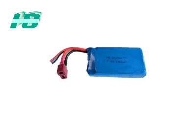 China 853562 Uav Battery Packs , 7.4 V 1500mah Lithium Battery 500 Times Cycle Life for sale