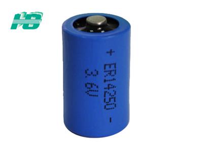 China 3.6v 1200mah Gas Meter Battery , Disposable Explosion Proof Battery ER14250 for sale