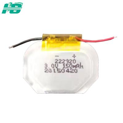 Κίνα 222920 μίας χρήσης μπαταρίες λίθιου 150mAh 3.0V προς πώληση