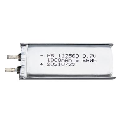 China 112560 3,7 het Lithiumbatterij van V 1800mah, Ternaire Navulbare Lithiumbatterijen Te koop