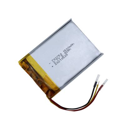 China HB Custom Battery 3.7V 703750 1600mAh 0.41Wh Lithium Polymer Battery zu verkaufen