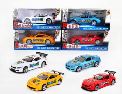 China Diecast Toy 1:32 Diecast Car Alloy Door Open Metal Pull Out Toy Car For Wholesale for sale