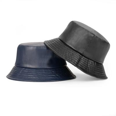 China Custom Logo Designer Women Custom Bucket Hat COMMON Wholesale Leather Embroidery Sun Bucket Custom Hat Fisherman for sale