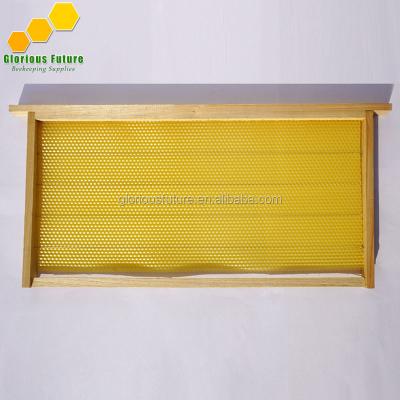 China Cultivate Best Price Standard Langstroth Hive Frames with Base Leaves for sale