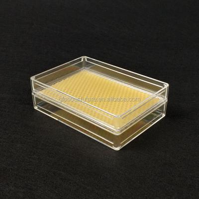 China Transparent Plastic Honey Box Bee Honey Cassette Comb From Bee Farm 500g for sale