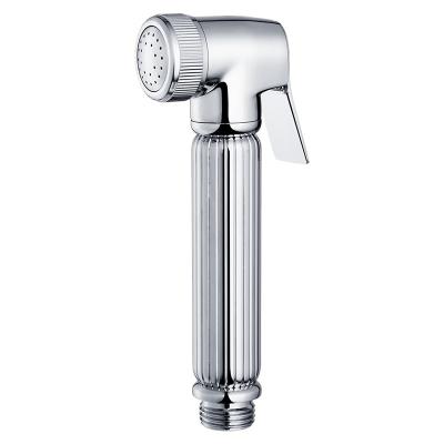 China Without Switch Hand Held Toilet Bidet Sprayer Kit With Brass Bathroom Faucet Accessories for sale