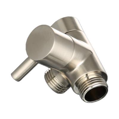 China With High Quality Brass Diverter Shower Angle Valves Bathroom Toilets Bidets Spray Pour Showers Heads Faucets Diverter Valve for sale